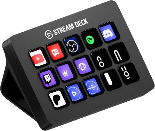 Elgato Stream Deck – 15-Key Custom Control for Creators and Gamers