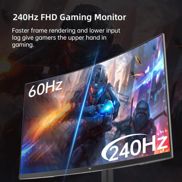KTC 32 Inch 240Hz Curved Gaming Monitor - Image 2
