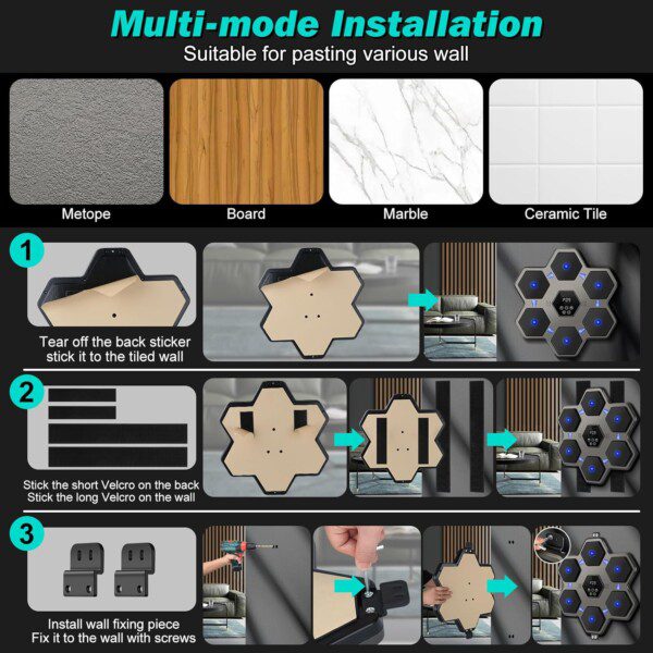 2025 New Music Boxing Machine for Adults,Smart Bluetooth Music Punching Machine