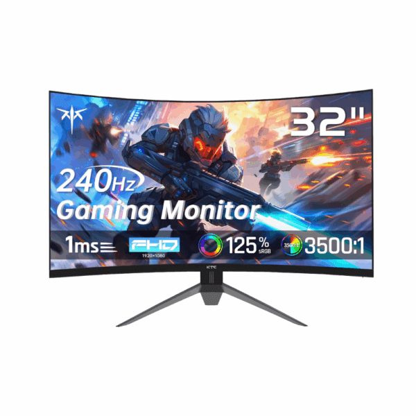 KTC 32 Inch 240Hz Curved Gaming Monitor,