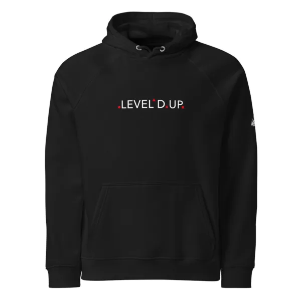 LEVEL'D UP unisex eco hoodie