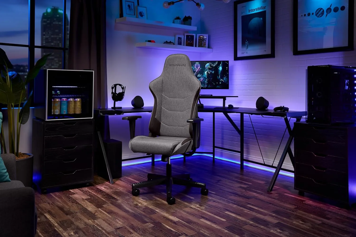 RESPAWN 110 (2023 Series) – Ergonomic Gaming Chair with Lumbar Support and 135° Recline