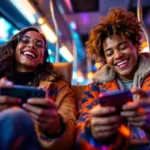 Tech lifestyle - mobile gaming