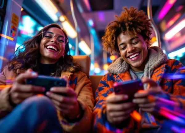 Tech lifestyle - mobile gaming